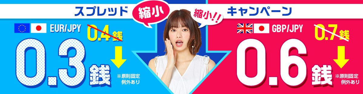 スプレッド縮小キャンペーン(2021年11月)