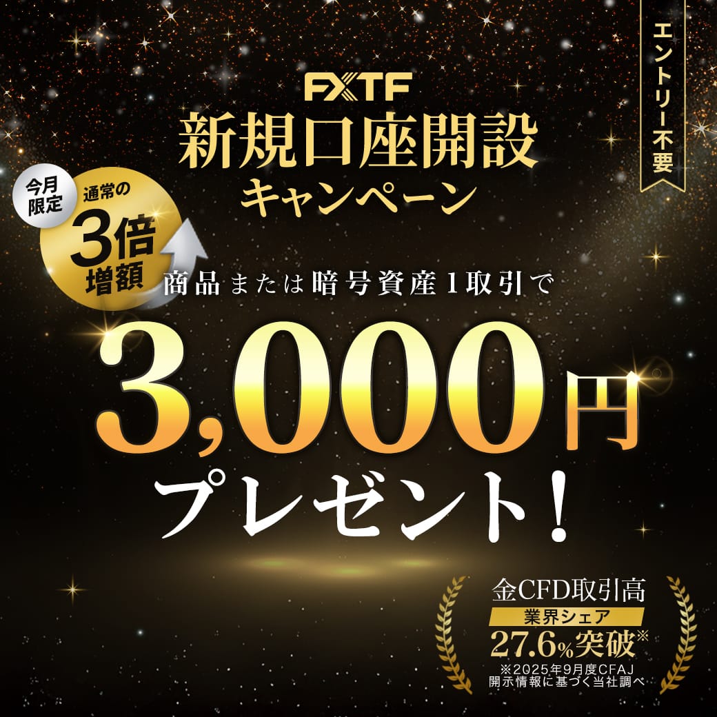 20.FXTF新規口座開設キャンペーン