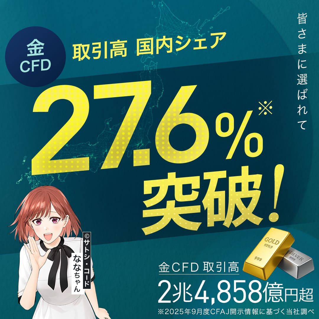 00.金CFD27％突破